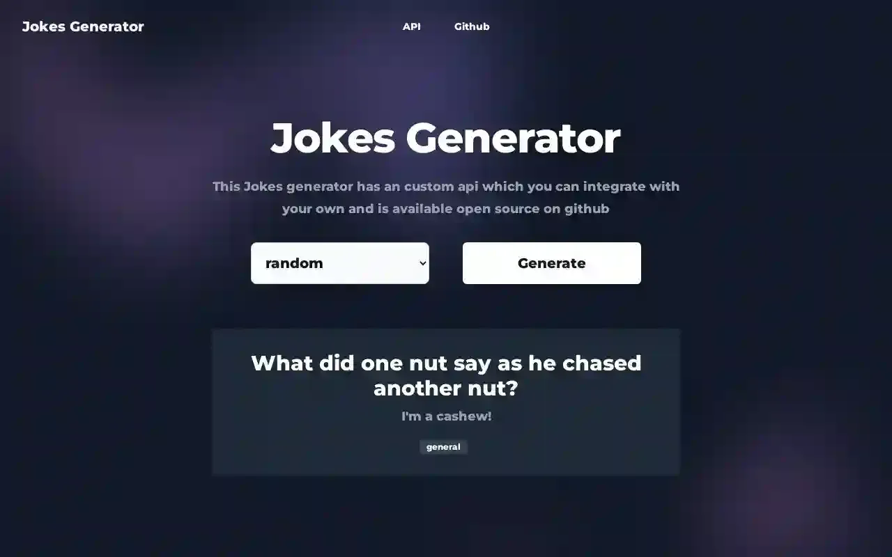 Joke Generator